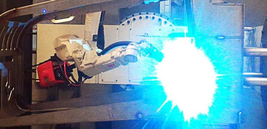 Saldatura delle lamiere tagliate al laser