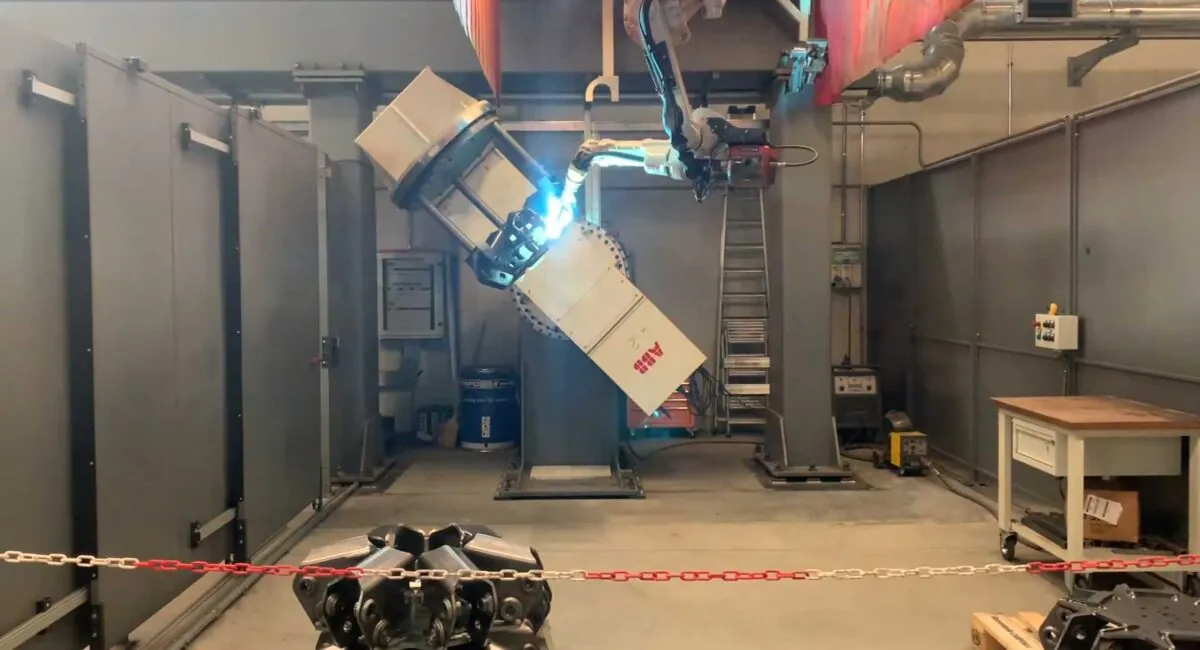 Taglio laser e saldatura robotizzata
